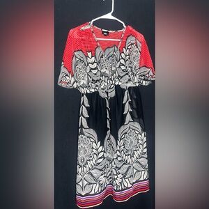 MOSSIMO Lined DRESS WOMEN'S Medium SHORT SLEEVES